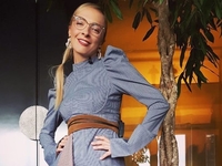 42-летняя Василиса Фролова беременна первенцем