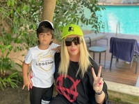 Ирина Билык показала семейные фото с празднования 5-летия младшего сына