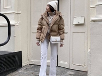 Зимний тренд: с чем носить широкие джинсы