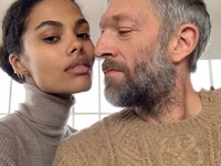 На свидание к Венсану Касселю: Тина Кунаки в абсолютно прозрачном платье