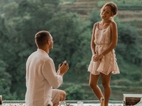 "Ровно год назад": Добрынин показал, как делал предложение Квитковой