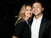 Елена Зеленская трогательно поздравила мужа-президента с 43-летием