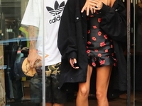 Весна рядом: возвращаем яркие цвета в гардероб по примеру Хейли и Джастина Бибер