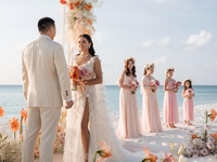 Дан Балан выступил на мальдивской свадьбе Иванны Онуфрийчук