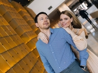 Муж Ольги Фреймут снялся в ее новом уроке этикета