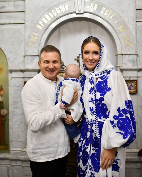 Осадчая и Горбунов крестили младшего сына