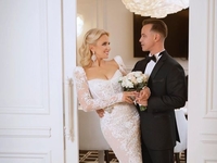 Очень романтично: Лилия Ребрик с мужем устроили фотосессию в свадебных нарядах