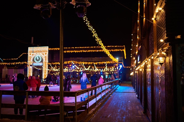 Новогодние гуляния в Osocor Winter Residence