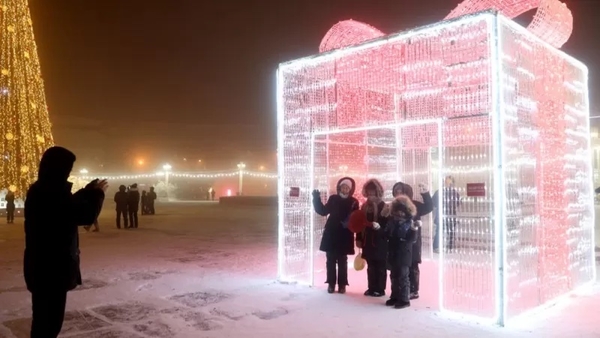 Якутск. -46
