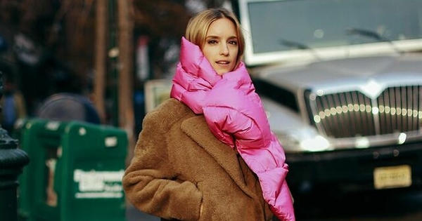 «Дутый» шарф — самый модный аксессуар этой зимы: 5 лучших вариантов