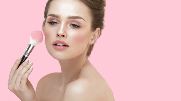 Используйте персиковые румяна