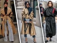 Модные тренчи и плащи на весну 2022