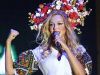 Оля Полякова рассказала, как будет поддерживать боевой дух украинской армии