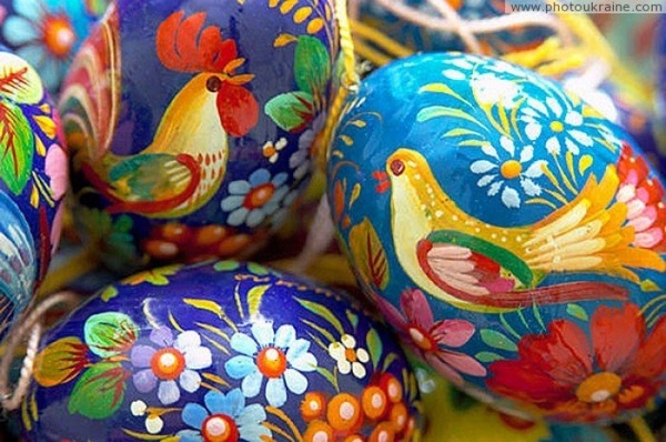 Крашанки в украинском стиле