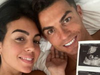 Криштиану Роналду впервые показал новорожденную дочку: фото