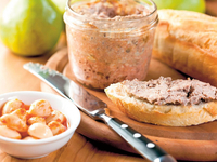 Нежный паштет из печени в банках