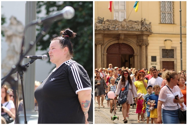 Співачка alyona alyona вийшла на Марш Матерів у Чехії