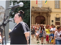 Співачка alyona alyona вийшла на Марш Матерів у Чехії