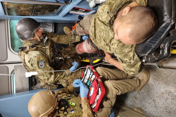  Медбатальйон «Госпітальєри» збирає кошти на 10 000 джгутів-турнікетів для поранених. Фото: пресслужба