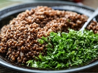 Гречотто с белыми грибами от Алекса Якутова