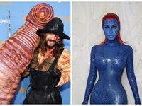 Знаменитости показали, в каких костюмах отпраздновали Хэллоуин-2022