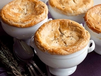 Оригинальнй рецепт куриного пирога под «одеялом»