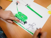 «Малюнок Герою»: понад 1 500 дитячих малюнків передали управлінню розвідки