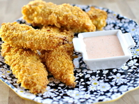 Куриные наггетсы в панировке из чипсов