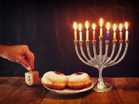 Рецепт пончиков на Хануку