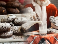 Рождественское шоколадное печенье «Курабьедес»