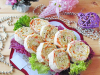 Рулет «Оливье»