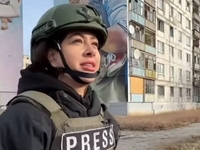 Известная ведущая Рамина Эсхакзай попала под обстрел в Бахмуте