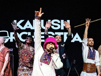 Kalush Orchestra вновь встретились со Шварценеггером - фото