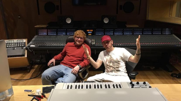 Альбом Эминема помог Эду Ширану от заикания - детали