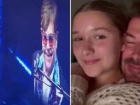 Дэвид Бекхэм показал видео с дочкой, на котором он подпевает Элтону Джону