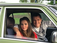 Тарас Цымбалюк поделился ранее неопубликованными фото со съемок «Спіймати Кайдаша»