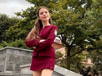 Кристина Соловий похвасталась отдыхом в красном купальнике