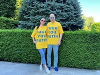 Дмитрий Гордон публично обратился к жене Алесе Бацман в ее 39-й день рождения