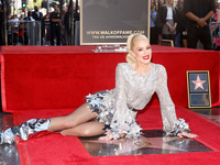 Гвен Стефани получила именную звезду на Аллее славы в Голливуде