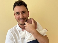 Співак Ivan NAVI хрестив двомісячного сина з незвичайним ім'ям: перші фото