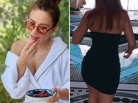 Лорак показала свое питание и похождения в мини в исламской стране