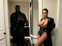 Канье Уэст показал полуголую жену на кухне, но публика требует музыку