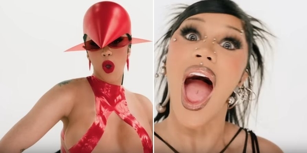 Карди Би станцевала в причудливых эротических костюмах и неординарной обуви