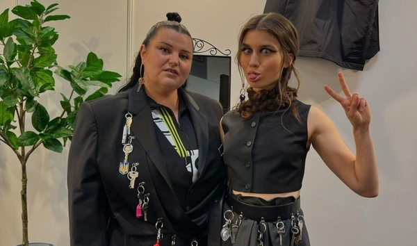 Jerry Heil показала редкое фото с Таней Муиньо из репетиции номера для Евровидения