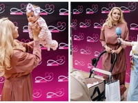 Лилия Ребрик впервые появилась на публичном мероприятии с трехмесячной дочерью