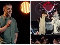 Известный комик упал со сцены на концерте Jerry Heil и alyona alyona