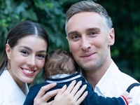 Ексучасник «Холостяка» Макацарія привітав молоду дружину з річницею весілля