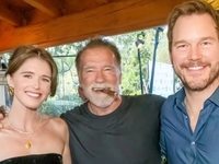 Зять Шварценеггера в честь 77-летия актера показал его забавное фото с внучками