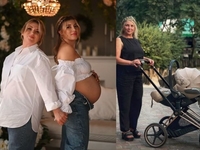 Дочка «мами Сердючки» Інни Білоконь хрестила первістка