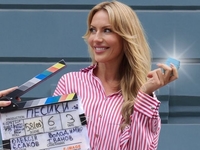 «Мой рабочий день в кино»: Никитюк показала видео со съемок своего первого фильма